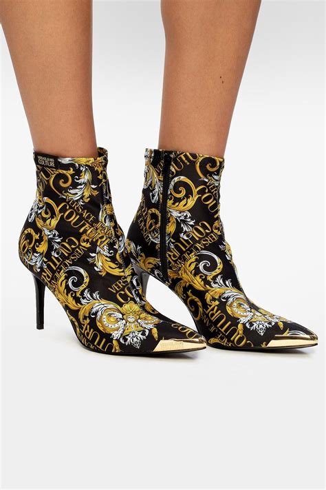 versace denim for women|Versace denim boots.